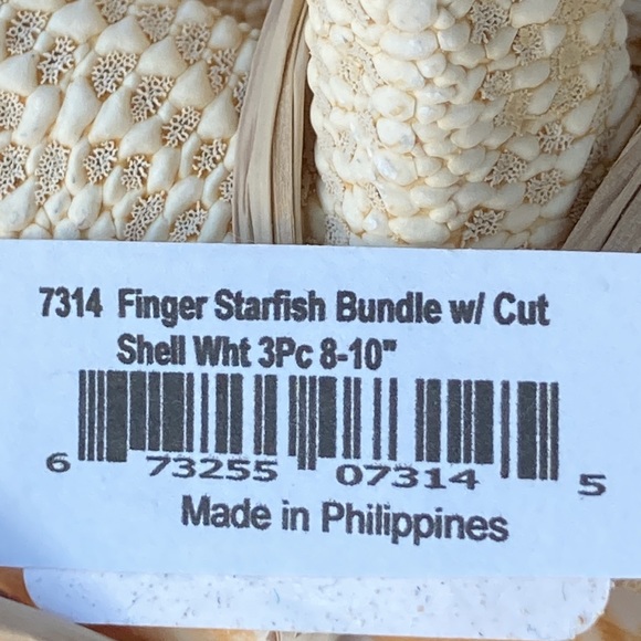 STARFISH set of 3 , GREAT DECOR , looks good ANYWHERE!!🌴🦀🦑 - Picture 7 of 10